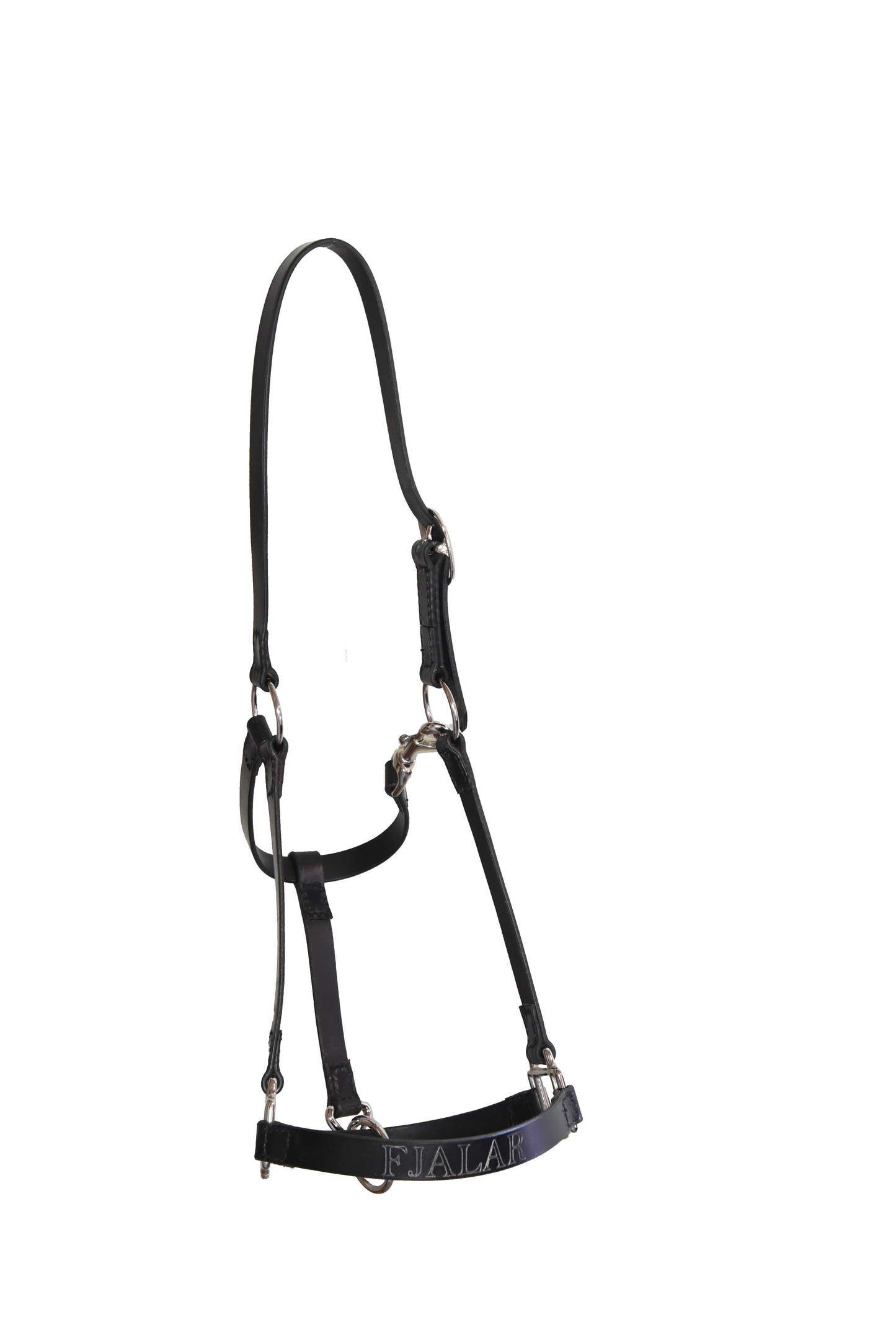 Lædergrime med navn