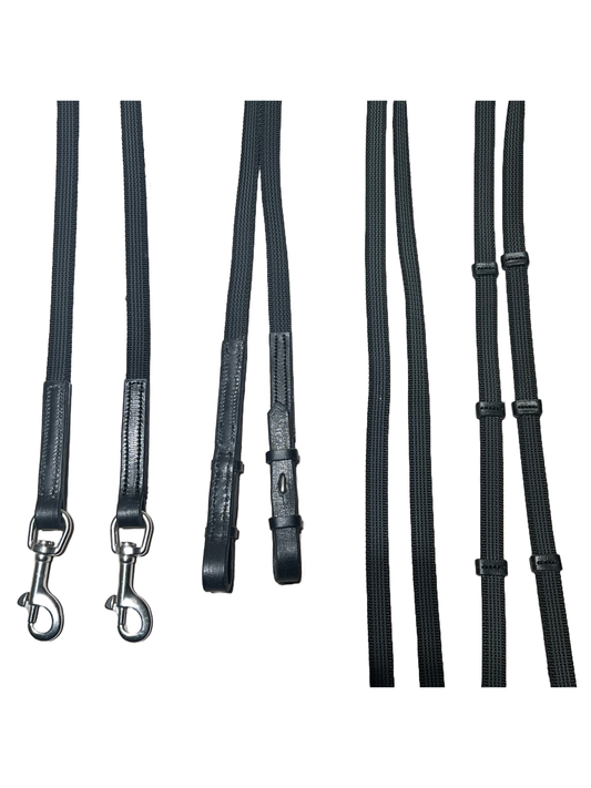 Anti-slip tøjler i webbing